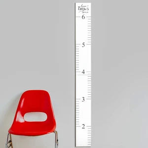 Wooden Ruler Growth Chart for Kids, Boys and Girls - Height Chart & Height Measu - Picture 1 of 6