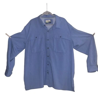 Magellan Adventure Gear Shirt Mens 2XL Magi Wick Long Sleeves Fishing Outdoors - Image 1 of 4