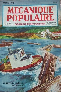 REVUE MÉCANIQUE POPULAIRE N° 44 de 1950 COW BOY NAUTIQUE RESTAURATION TABLEAU - Picture 1 of 3