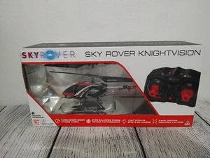 Sky Rover KnightVision Remote Control Indoor Helicopter with LED Lights Red NEW - Picture 1 of 3