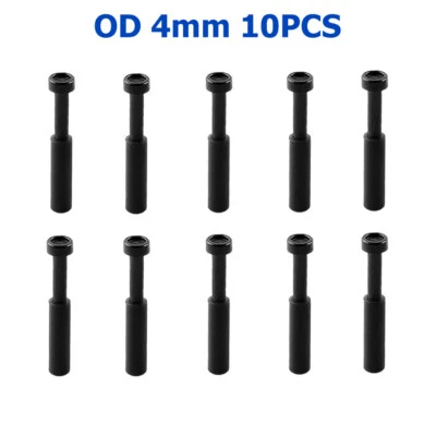 Pneumatic Plug Stopper End Cap Push to Connect Air Fitting Tube OD 4mm 10PCS  - Image 1 of 4