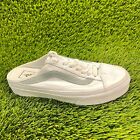 Vans Style 36 Leather Womens Size 5 White Athletic Mule Shoes Sneakers 721278