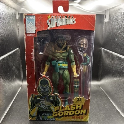 Figura NECA King Features Original Superhéroes Ming the Merciless 7" Nueva Foto 1 de 4