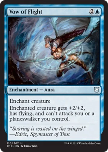 Vow of Flight - Commander 2018 #110/307 MTG Magic The Gathering - Image 1 of 1