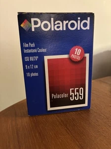 POLAROID POLACOLOR 559 INSTANT FILM PACK EXPIRED BRAND NEW - Picture 1 of 3