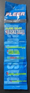 1995 Fleer Flair Rack Pack NBA 1 Hardwood Leader/Pack, Total D, 4 Limited Insert - Bild 1 von 2