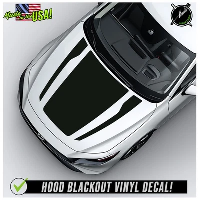 Calcomanía de capó Meridian Blackout rayas de carreras - se adapta a Mazda 3 2014-2017 2018 en adelante Foto 1 de 3
