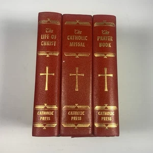 Library of Catholic Devotion 3 Volume Book Set by The Catholic Press - Picture 1 of 24