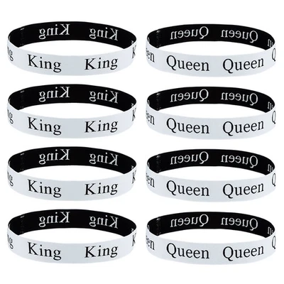 8 Stück Bettlaken Organizer Bänder 325x40 mm Aufbewahrungsbänder, Weiß (KING, QUEEN) - Bild 1 von 4