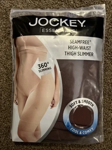 Jockey Essentials intimo corto senza cuciture vita alta coscia più sottile marrone XXL - Foto 1 di 11