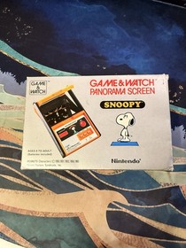 Nintendo Game & Watch Panorama Screen Snoopy Handheld