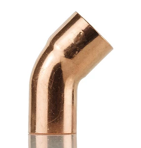 1-1/4" x 1-1/4" Cobre Calle FTG x C 45° Codo Ell Sudor Ajuste - 10 Piezas - Imagen 1 de 2