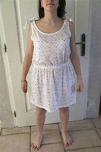 Dress Mustaches KANABEACH Cupcake Size 38 New Tag Value 69€ - Picture 1 of 2