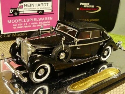 1/43 Signature Maybach SW 38 4-türig Spohn schwarz 43703 - Bild 1 von 2