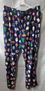 North Pole Men Pj Christmas Santa Holiday Fleece Pants Sz XL 38Wx30L NWOT - Picture 1 of 4