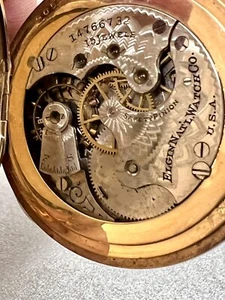 VINTAGE ELGIN /PHILADELPHIA WATCH CASE CO POCKET WATCH. - Picture 1 of 22