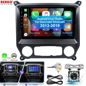 Für 2013-2019 Chevrolet Silverado GMC Sierra Android 12 Carplay Stereo Radio GPS - Bild 1 von 17