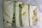 RARE Vintage Fieldcrest No Iron Percale Pussy Willow Full Double 4pc Sheet Set  
