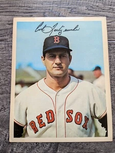1967 Dexter Press CARL YASTRZEMSKI RED SOX Baseball Card Print 5 1/2" x 7" - Picture 1 of 6