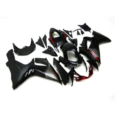 Red Gray Fairings Kit for GSXR600 GSXR750 Suzuki K11 2011 - 2023 ABS Body Frame - Image 1 of 4