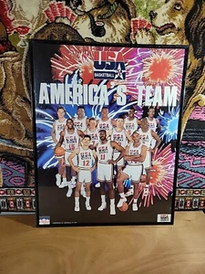 Vintage 1992 Starline USA Basketball Dream Team "America's Team" 16"x20" Poster - Picture 1 of 10