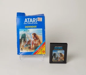 Defender (Atari 2600) Missing Manual - Game Cartridge & Box Tested - Picture 1 of 7