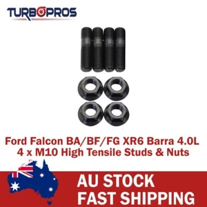 Colector de escape de alta resistencia a turbo pernos y tuercas para Ford Falcon XR6 BA/BF/FG - Imagen 1 de 5