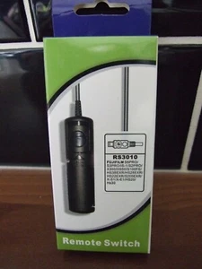 Remote Switch RS3010 remote control fits various Fujifilm Camera models eg HS30 - Picture 1 of 6