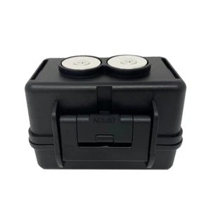 Magnetische Verstecken Sie einen Schlüsselanhänger wasserdicht Magnet Aufbewahrungsbox unter Fahrzeug GPS Halter - Bild 1 von 7