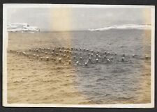 Original. WW2 Japan Photo Navy Sailor Swimming Train  Japanese Army WWII