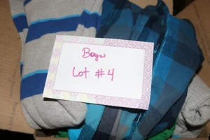boys clothing LOT #4 shirts, shorts 21 Items Many Sizes - Picture 1 of 6