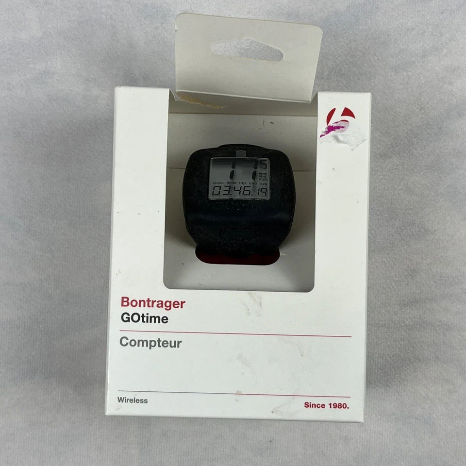 Trek Bontrager Gotime Wireless Bicycle Computer 425309 Brand New - Image 1 of 4