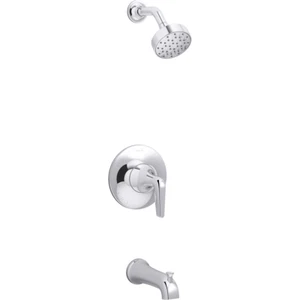 Kohler K-TS22026-4-CP 1.75 GPM Tempered Tub and Shower Trim Package, Chrome - Picture 1 of 2