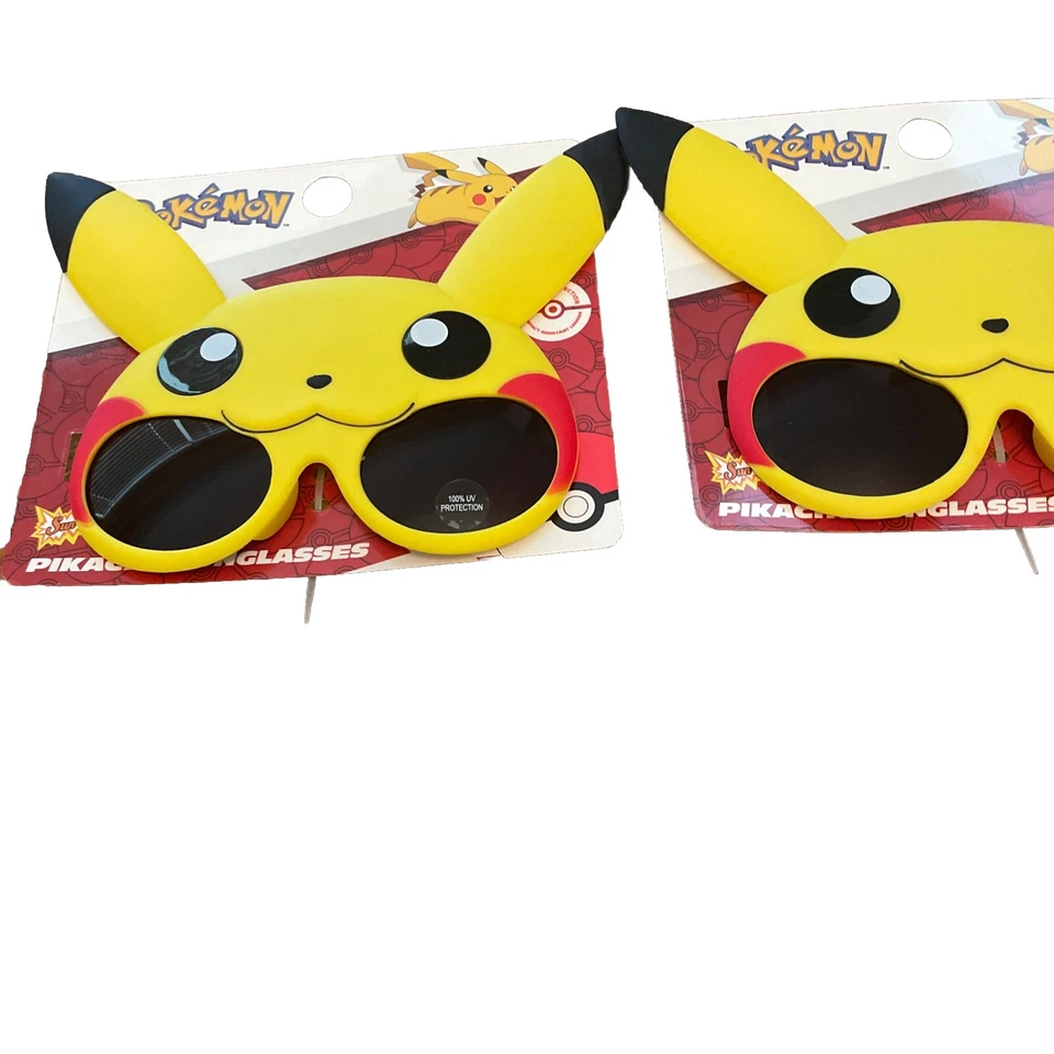 Pokemon Pikachu Kids Sunglasses 100 UV Protection/Shatter Resistant SunStaches