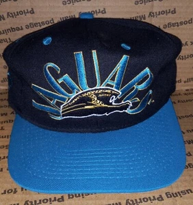 Vtg Mid 90s Jacksonville Jaguars Fitted Hat Size 7 1/8 NFL - Picture 1 of 5