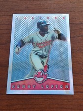 Kenny Lofton 1995 Topps Finest Chromium Insert Very Rare Total Bases #10 NM-MT