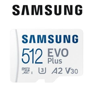 512GB EVO plus Scheda Micro SD Scheda di Memoria U3 A2 V30 Memory Card TF Scheda - Zdjęcie 1 z 5