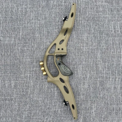 ILF 19" Archery Recurve Bow Riser Handle Brass Weight Takedown American Hunting - Image 1 of 4