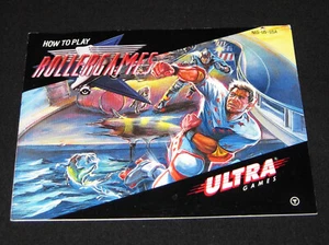 Rollergames - Solo manual (Nintendo NES) auténtico - Imagen 1 de 2