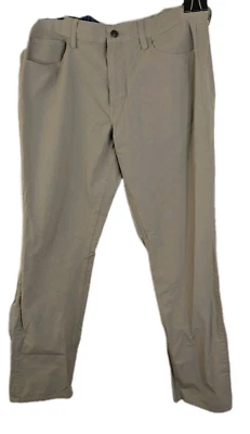 Vineyard Vines Performance, Women's Pants, beige, size 35x32 - Image 1 of 3