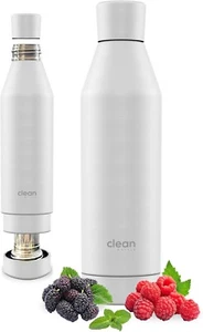 The Clean Bottle Hydration Co, Canteen, Bottom Cap (White) 17 oz, CAN17002 - Picture 1 of 5