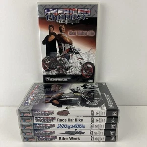American Chopper DVD Lot x6 – Jet Bike, Mikey’s Bike, Black Widow, Race Car .. - Picture 1 of 12