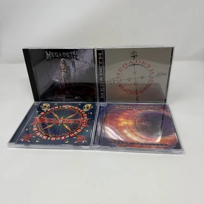 Megadeth - Countdown To Extinction/Cryptic /Captiol/Super Collider (4 CD Lot) - Imagem 1 de 4