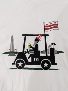 Travis Mathew Men's Skip The Tour • Golf T-Shirt • Lincoln USA July 4 • Men's M - Picture 1 of 4