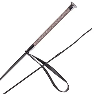 Harrys Horse Reitgerte Lux chocolate-chip mit Glitzer - Picture 1 of 2