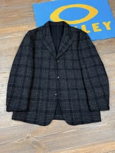 Vintage 90's Comme des Garcons Homme Knitted Unlined Wool Blazer Jacket Size L - Picture 1 of 15