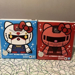 Bandai Chogokin Hello Kitty Gundam Char's Zaku II Set - Picture 1 of 9