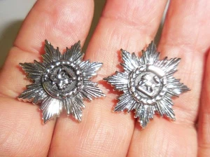 VINTAGE SILVER TONE SWANK CUFFLINKS VINTAGE LIONS DESIGN - Picture 1 of 5