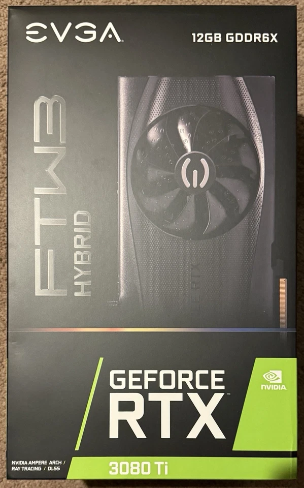 EVGA NVIDIA GeForce RTX 3080 Ti FTW3 HYBRID - Image 1 of 4