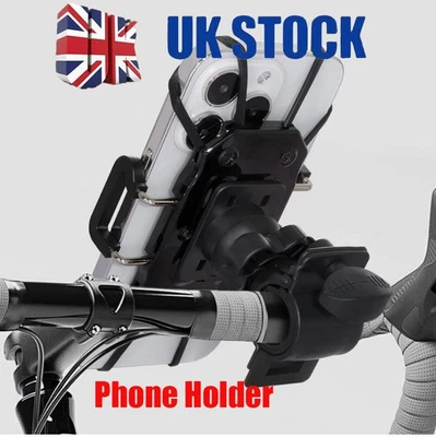 New Upgrade Motorcycle Phone GPS Mount Holder Shockproof Anti-Drop Bike Bicycle - image 1 of 4